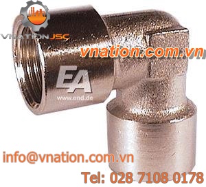 ring fitting / elbow / brass
