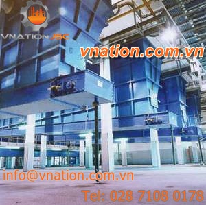 belt conveyor / for bulk products / drag / horizontal
