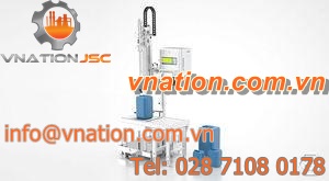 drum filler / semi-automatic / gravity / liquid