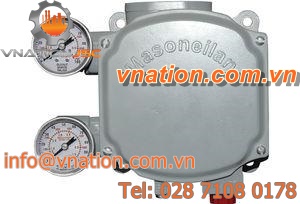 digital valve positioner / pneumatic / rotary