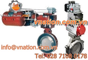 butterfly valve / regulating / wafer / flange