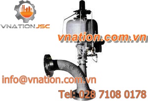 plug type valve / petroleum / flange / corner
