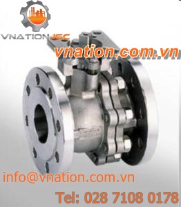 ball valve / lever / control / for wastewater