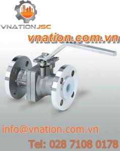 ball valve / lever / shut-off / for water