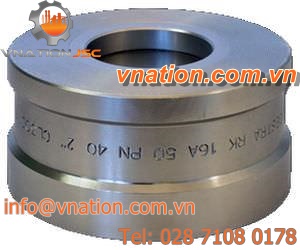 disc check valve / high-pressure / stainless steel