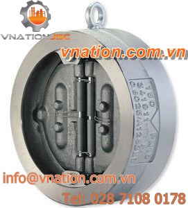 swing check valve / for liquids / for steam / for gas