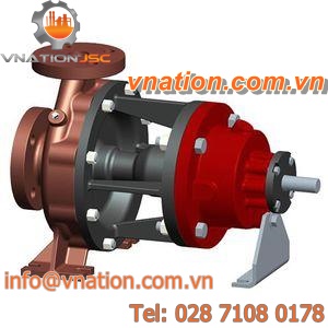 electric pump / centrifugal / for hot oil / handling