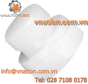 hexagonal plug / threaded / plastic