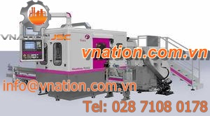 flat grinding machine / CNC / horizontal / double-disc