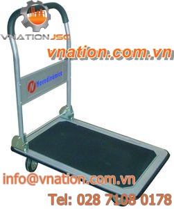 platform cart / multipurpose / aluminum / plastic