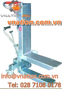 hydraulic pallet truck / loading / unloading