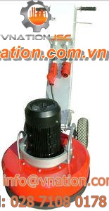 planar polishing machine / manually-controlled / concrete