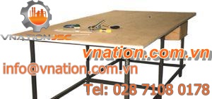 clothing cutting table / with drawers / with removable cover