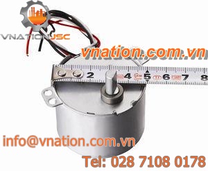 DC motor / synchronous / 3V / for household appliances