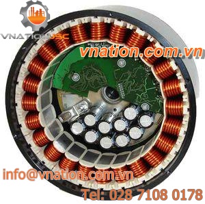 DC motor / brushless / 28V / direct-drive