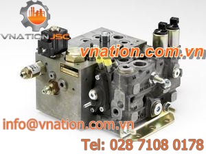 metal manifold / cartridge valve / multi-channel / hydraulic