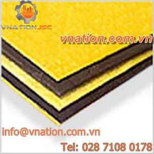 thermal insulation panel / flexible / fiberglass