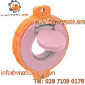 swing check valve / PTFE-lined