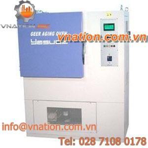 accelerated ageing test oven / cabinet / electric / for the plastics industry