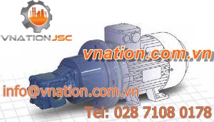 chemical pump / with asynchronous motor / gear / trial