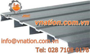 safety panel / corrugated / GRP / composite