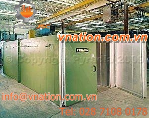 heating oven / tunnel / truck-in / induction