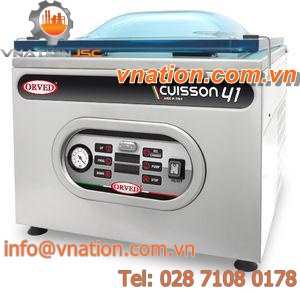 vacuum packing machine / bell type / semi-automatic