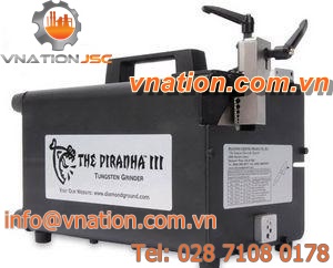 manual grinding machine / tungsten welding electrode