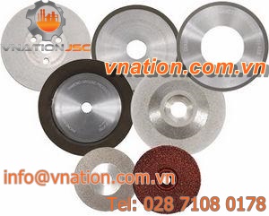 peripheral grinding wheel / diamond / rectifier / for grinding machines