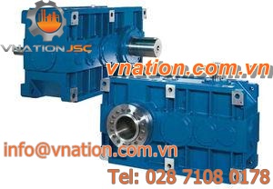 bevel gear reducer / helical / orthogonal / parallel shaft
