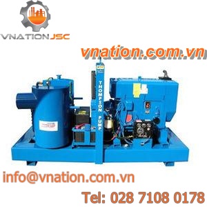 wastewater pump / electric / rotary vane / self-priming