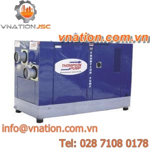 wastewater pump / piston / self-priming / dewatering