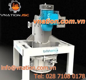 opposed jet mill / rotor / waste / horizontal