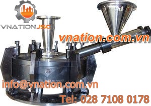 spiral jet classifier mill / for powders / vertical