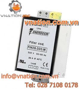 high-pass electronic filter / passive / for medical applications / common mode