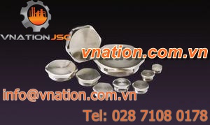 hexagonal plug / threaded / metal
