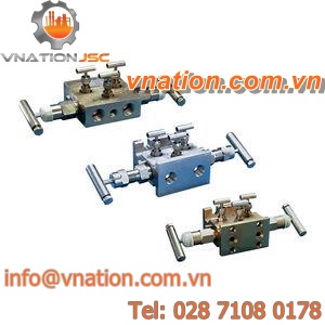 5-valve manifold / for gas
