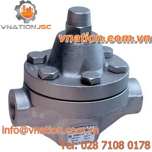 bimetallic drain / condensate / mechanical / high-pressure