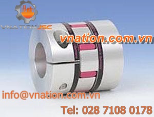 rigid coupling / bellows / elastomer / steel