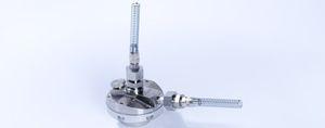 fluid pressure regulator / single-stage / stainless steel