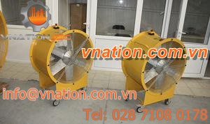 floor-standing fan / axial / extraction / mobile