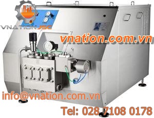 in-line homogenizer / for pharmaceutical applications / high-pressure