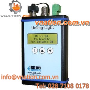 universal data-logger / programmable / digital / for meteorological sensors