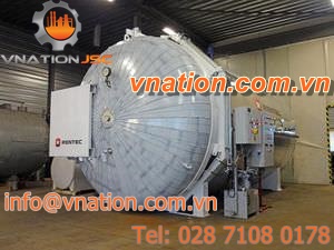 process autoclave / high-capacity / for rubber