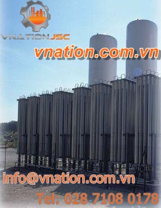 thermal evaporator / process / gas / ambient air