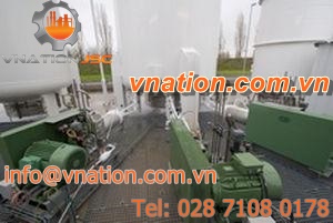 liquified gas tank / cryogenic / thermosiphon / liquid nitrogen storage