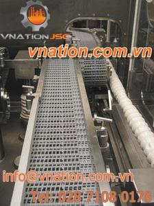 belt conveyor / horizontal / loading / unloading