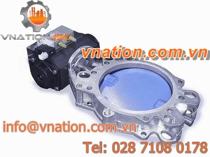 butterfly valve / pneumatic / for bulk materials / switching