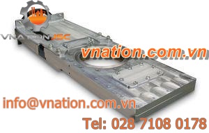 knife gate valve / manual / shut-off / for bulk materials
