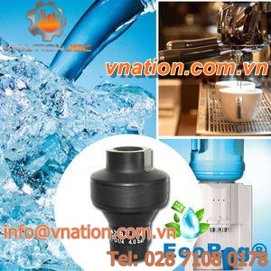 potable water pressure regulator / for liquids / membrane / single-stage